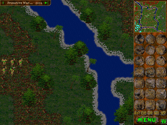 Actual native Jurassic War battlefield capture