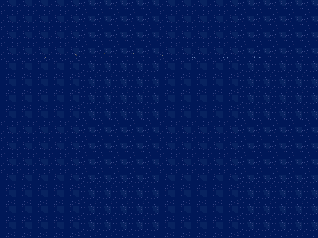 Native effect study: tiny orange fish against the original water tiles. Open the image to see their original pixel-art scale.
